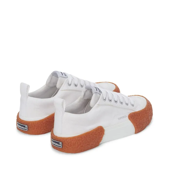 Women Sneakers Unisex 2660 STRIPE BIG BUMPERS Low Cut WHITEGUM Superga Low Cut