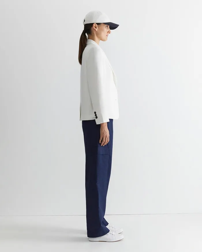 Women Sportscraft Blazers Club Jersey Blazer Milk