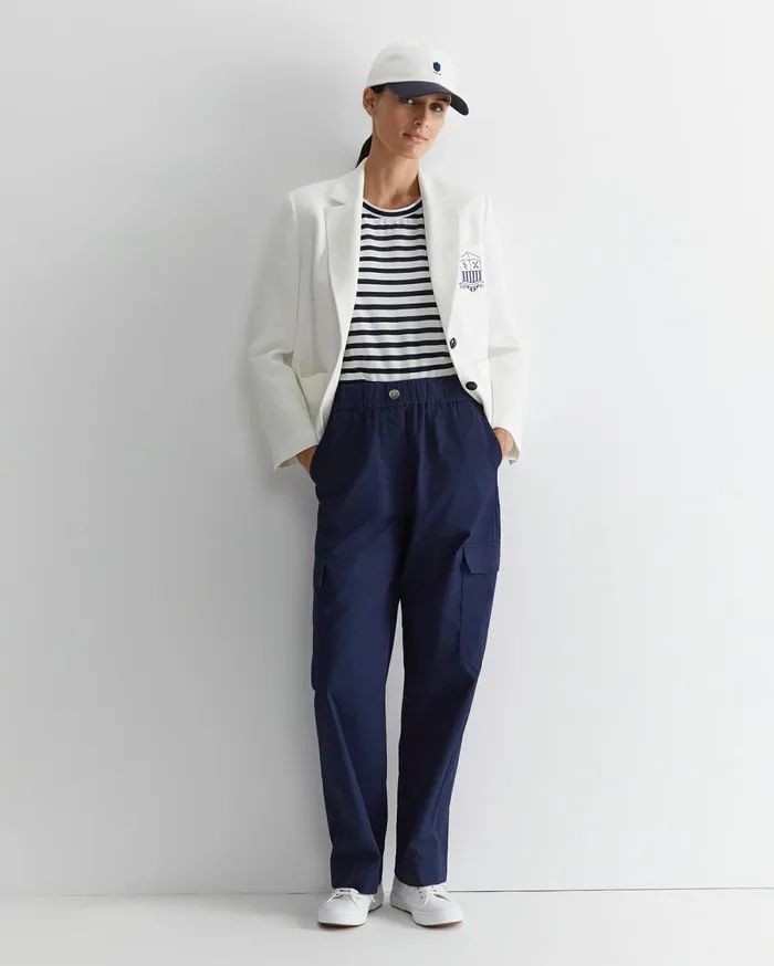 Women Sportscraft Blazers Club Jersey Blazer Milk