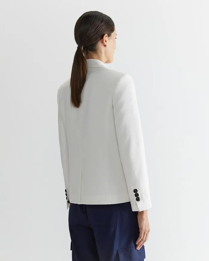 Women Sportscraft Blazers Club Jersey Blazer Milk