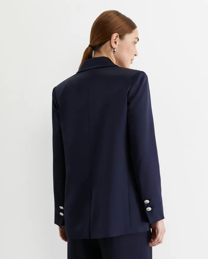 Women Sportscraft Blazers Harlow Sateen Blazer Navy
