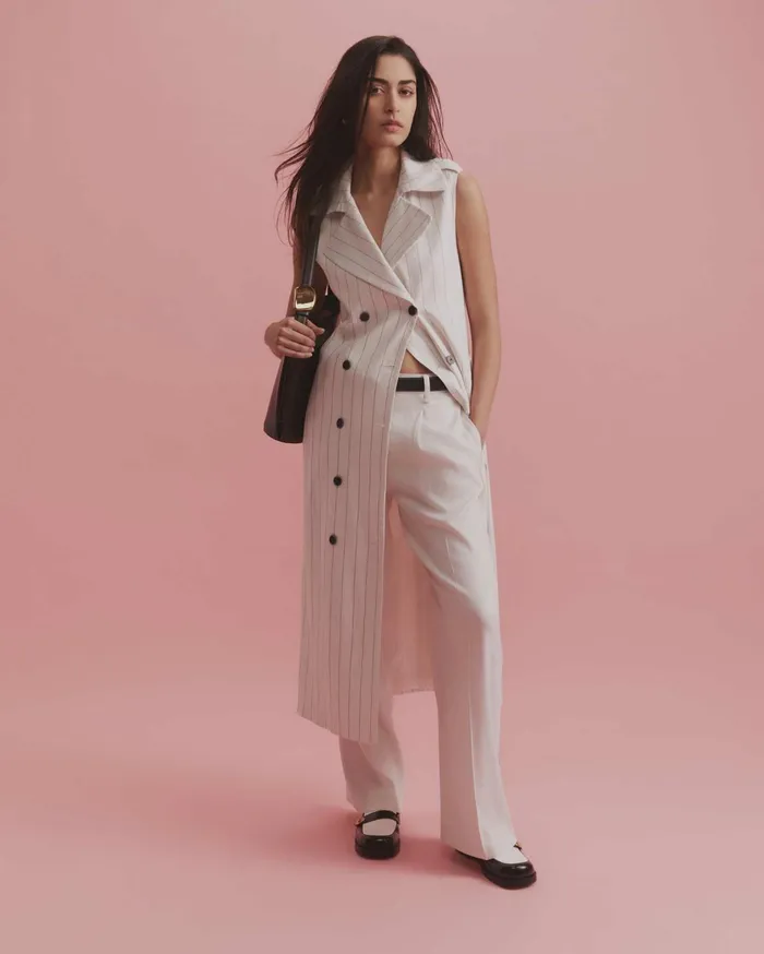 Women Sportscraft Dresses Brianne Trench Maxi Dress Whitenavy
