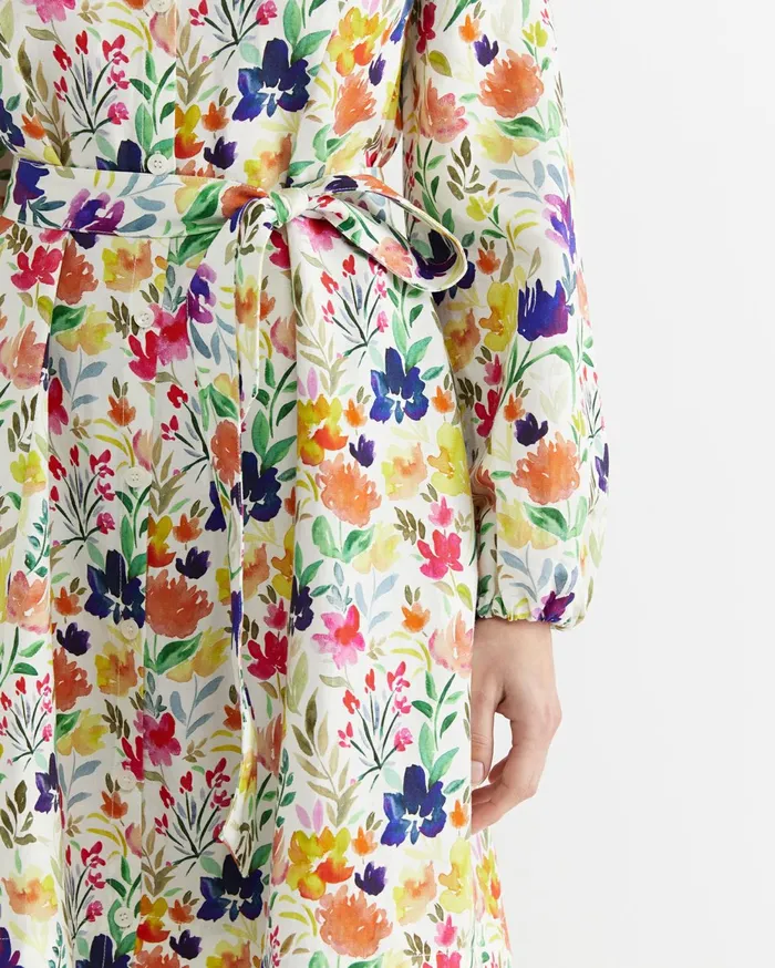 Women Sportscraft Dresses Lou Floral Dress White Multi