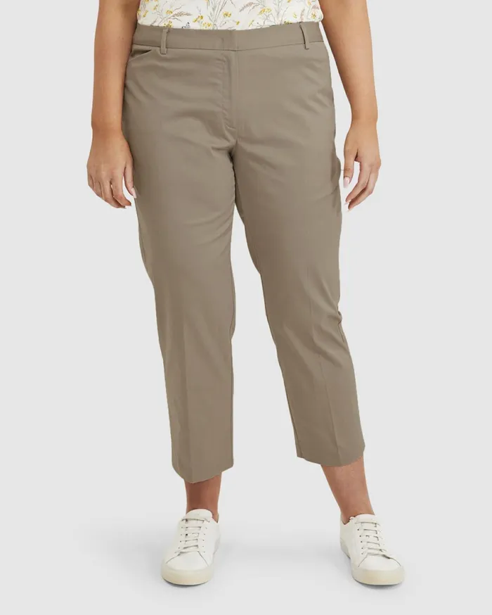 Women Sportscraft Pants Eva Capri Latte