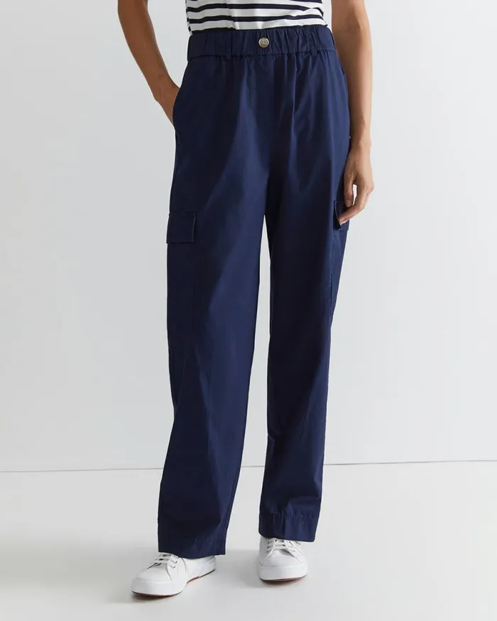 Women Sportscraft Pants Mila Cargo Pant Navy