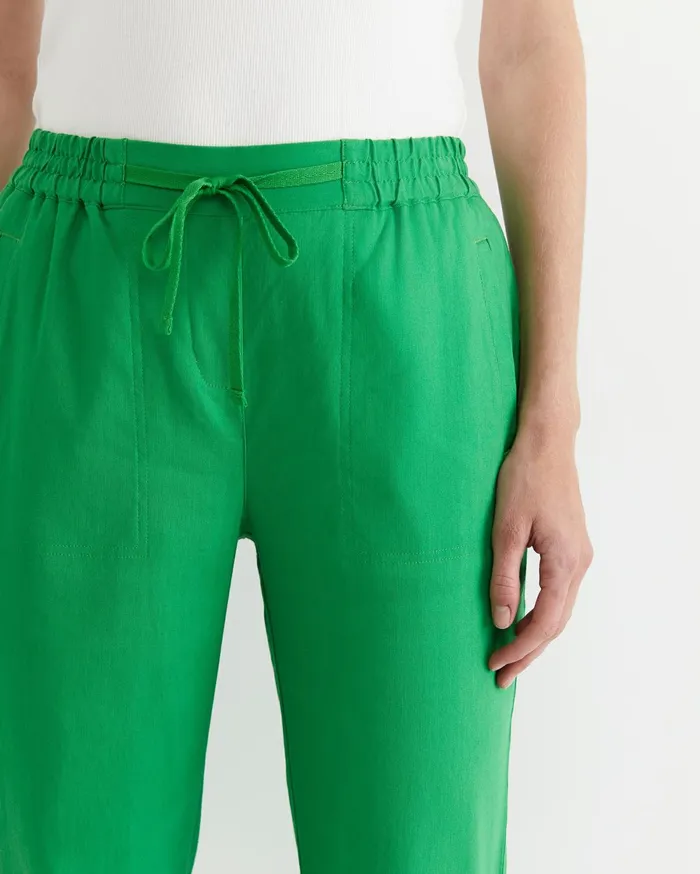 Women Sportscraft Pants Rosa Linen Pant Fern