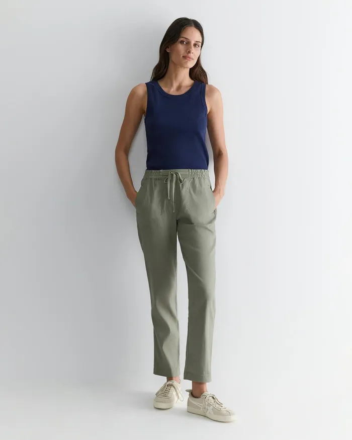 Women Sportscraft Pants Rosa Linen Pant Khaki