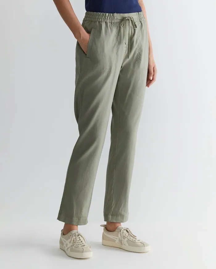 Women Sportscraft Pants Rosa Linen Pant Khaki