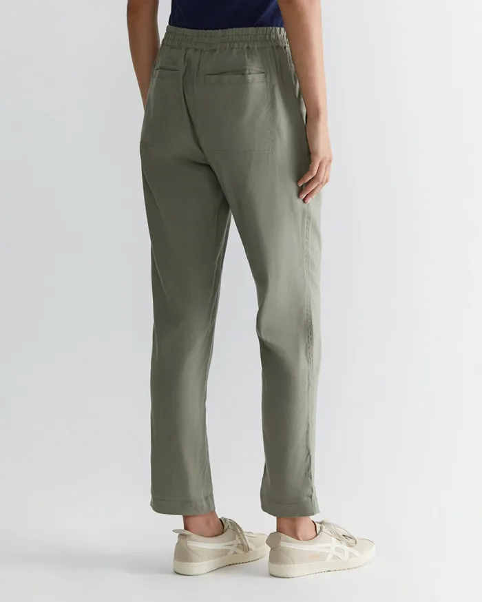 Women Sportscraft Pants Rosa Linen Pant Khaki