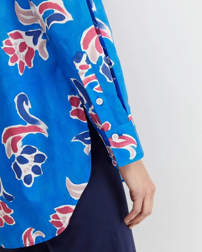 Women Sportscraft Shirts Leighton Long Sleeve Liberty Shirt Blue Multi