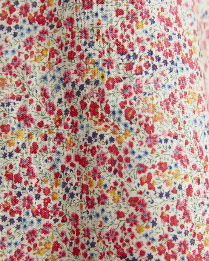 Women Sportscraft Shirts Phoebe Short Sleeve Liberty Linen Shirt Red Multi