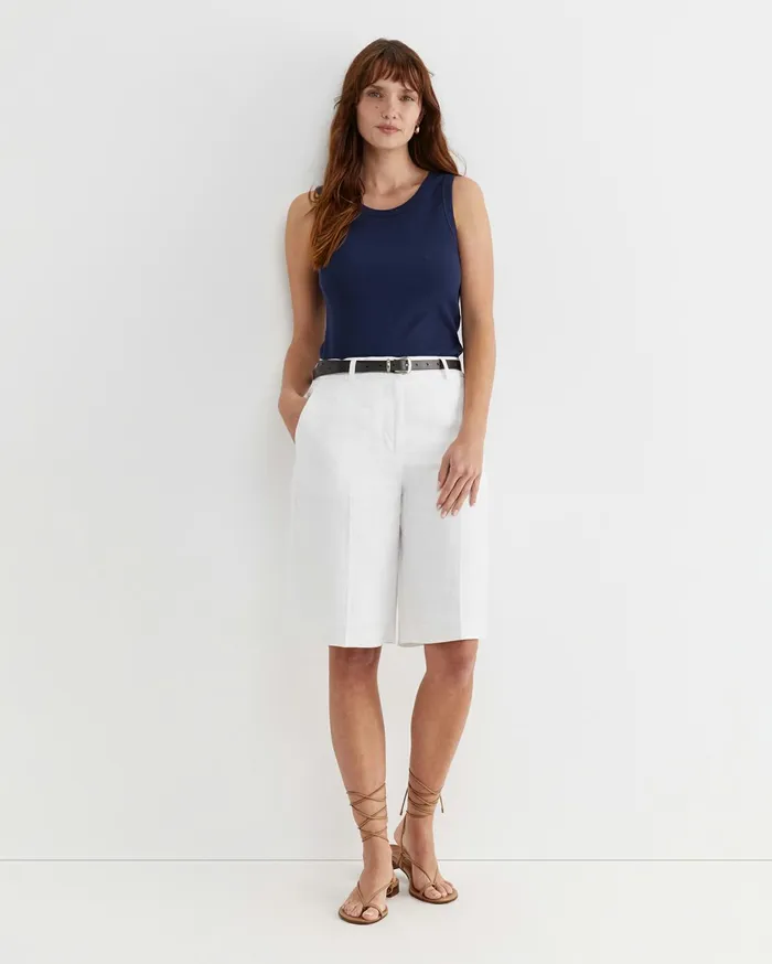 Women Sportscraft Tops and Tees Julia Rib Tank Navy