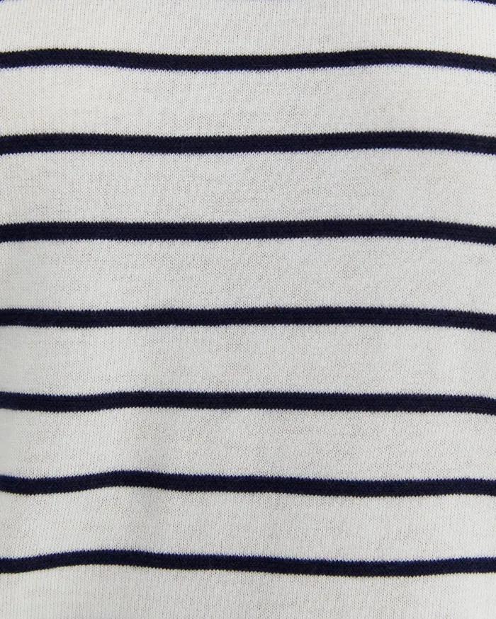 Women Sportscraft Tops and Tees Laurina Knit Tee Ivorynavy