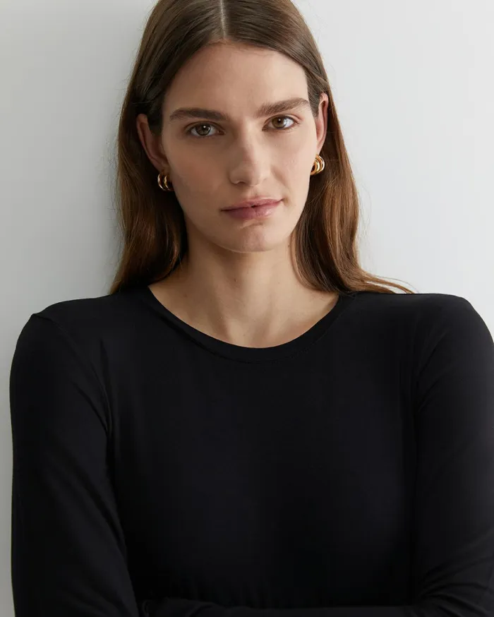 Women Sportscraft Tops and Tees Magic Long Sleeve Tee Black