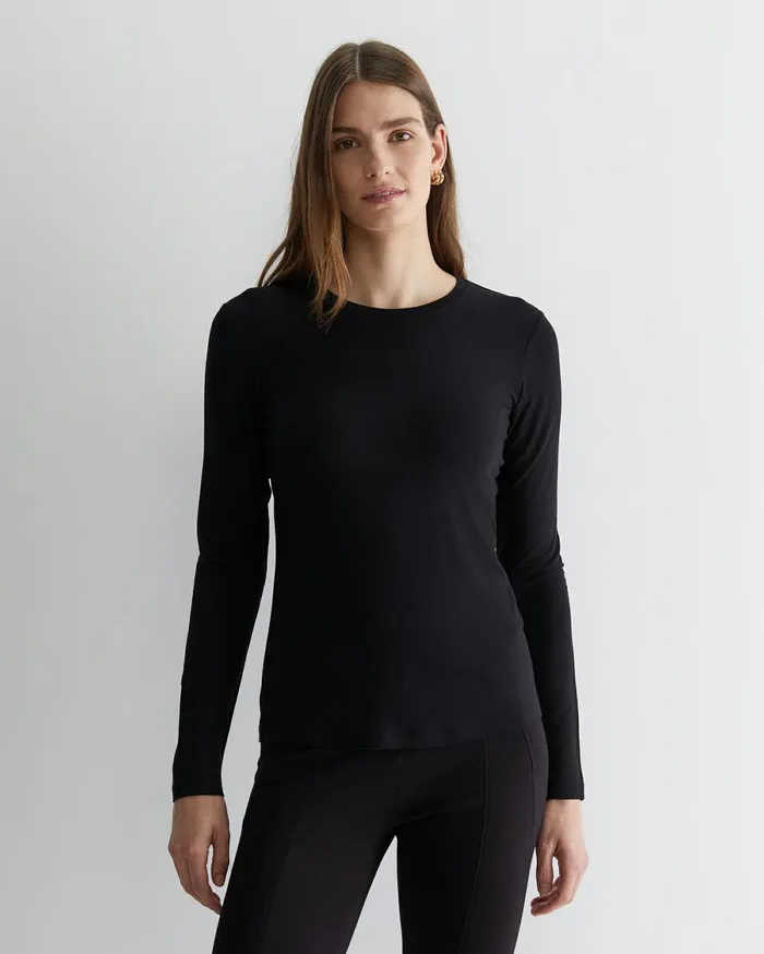 Women Sportscraft Tops and Tees Magic Long Sleeve Tee Black
