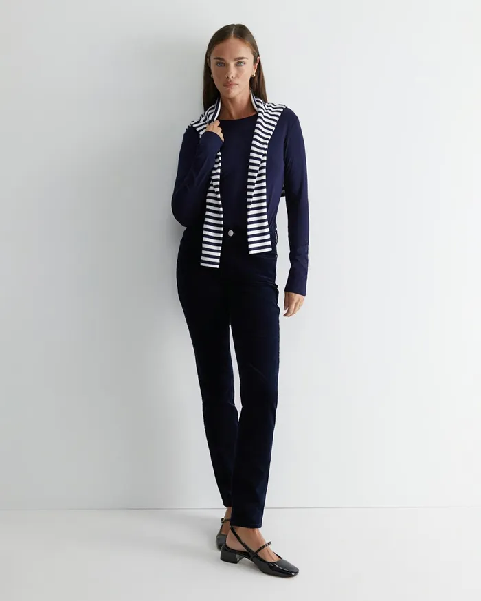 Women Sportscraft Tops and Tees Magic Long Sleeve Tee Navy