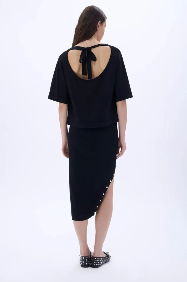 Women Studded Skirt Black Black Sonia Rykiel Skirts