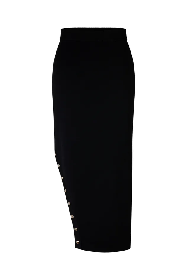 Women Studded Skirt Black Black Sonia Rykiel Skirts