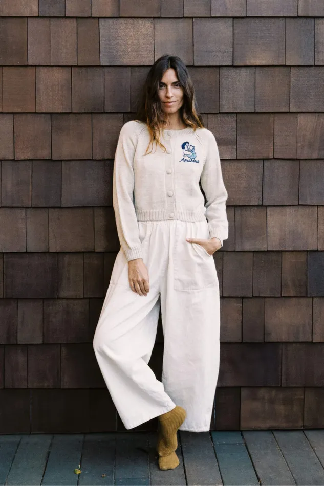 Women Sweaters and Outerwear Christy Dawn The Astral Cardigan Aquarius Opal