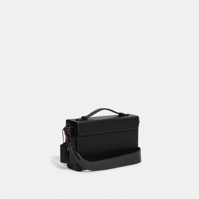 Women Tabby Box Bag Pewterblack Coach Crossbody Bags