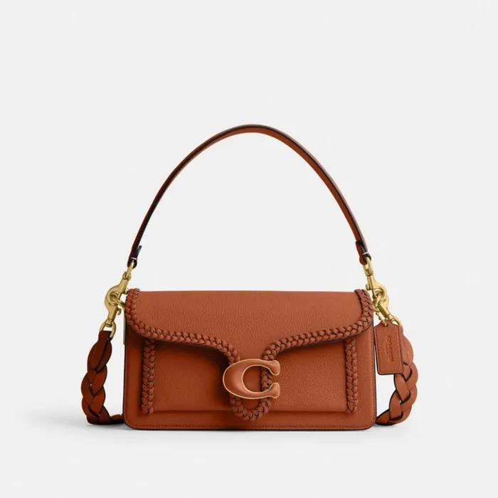 Women Tabby Shoulder Bag 26 With Braid Brassburnished Amber Coach Shoulder Bags and Hobos Women Tabby Shoulder Bag 26 With Braid Brassburnished Amber Coach Shoulder Bags and Hobos