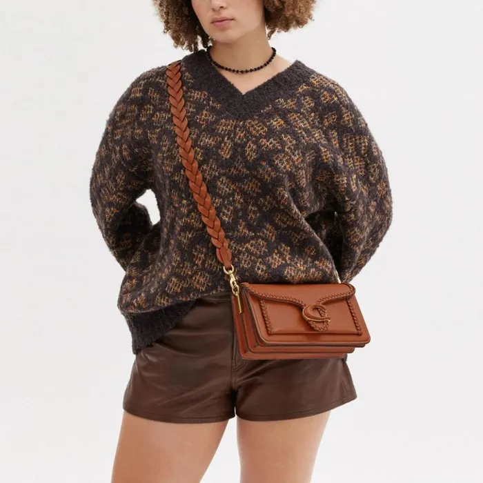 Women Tabby Shoulder Bag 26 With Braid Brassburnished Amber Coach Shoulder Bags and Hobos Women Tabby Shoulder Bag 26 With Braid Brassburnished Amber Coach Shoulder Bags and Hobos