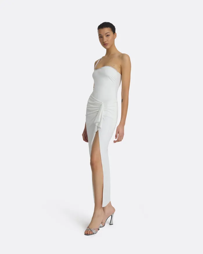 Women Tillian Ivory Swim Skirt Ivory Swimwear Safiyaa