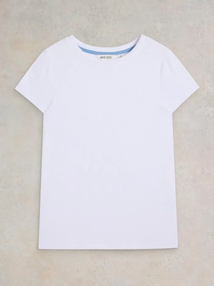 Women TOPS and TEES White Stuff AIDA TEE Brilliant White Women TOPS and TEES White Stuff AIDA TEE Brilliant White