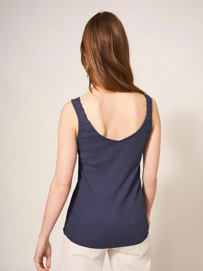 Women TOPS and TEES White Stuff SEABREEZE VEST V NECK Dusty Purple Women TOPS and TEES White Stuff SEABREEZE VEST V NECK Dusty Purple