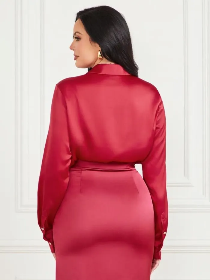Women Tops And Sweaters Marciano Melissa Silky Blouse Viva Pink Women Tops And Sweaters Marciano Melissa Silky Blouse Viva Pink