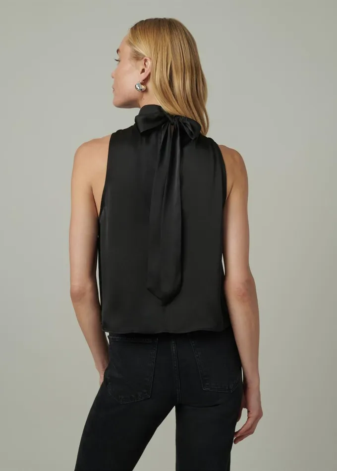 Women Tops Joe039s Jeans THE SARAH HIGH NECK TOP Black