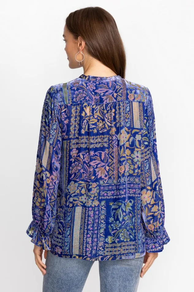 Women Tops Johnny Was JOASIE BURNOUT BLOUSE Persephone Women Tops Johnny Was JOASIE BURNOUT BLOUSE Persephone