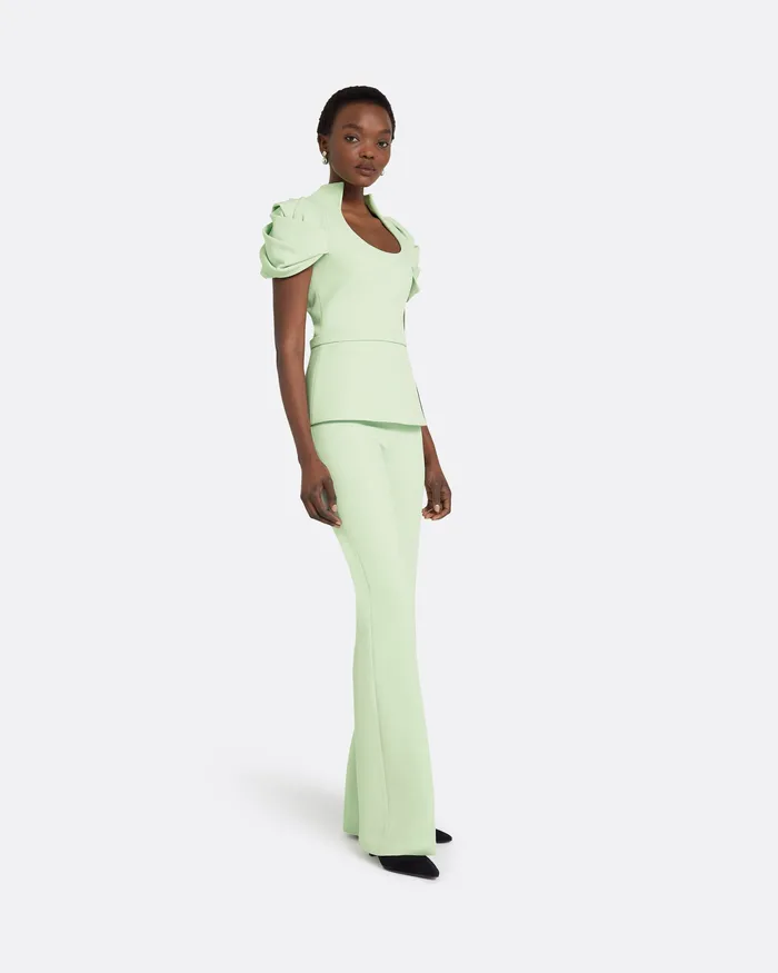 Women Trousers Safiyaa Alexa Aloe Trousers Aloe