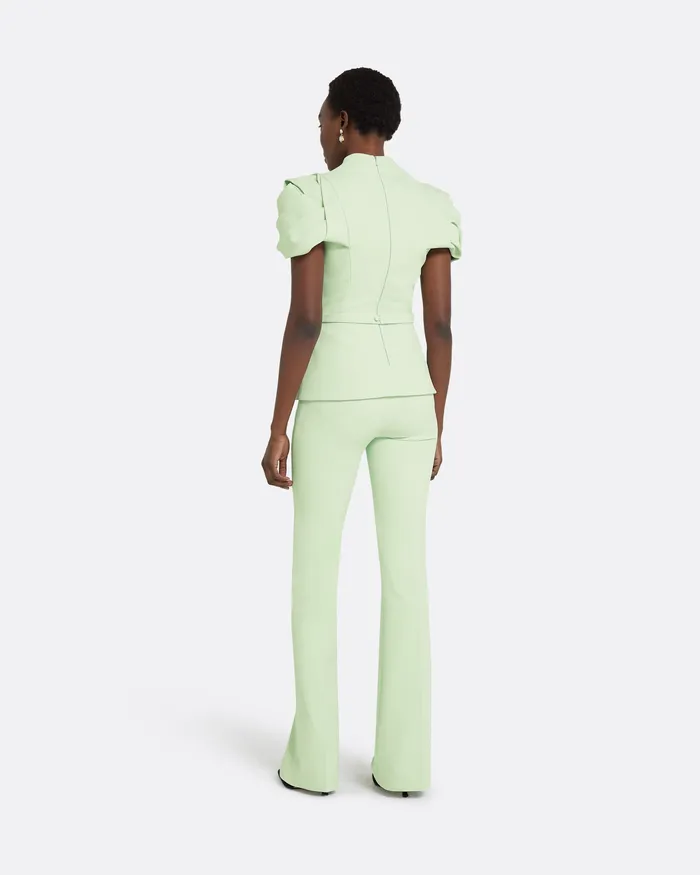 Women Trousers Safiyaa Alexa Aloe Trousers Aloe