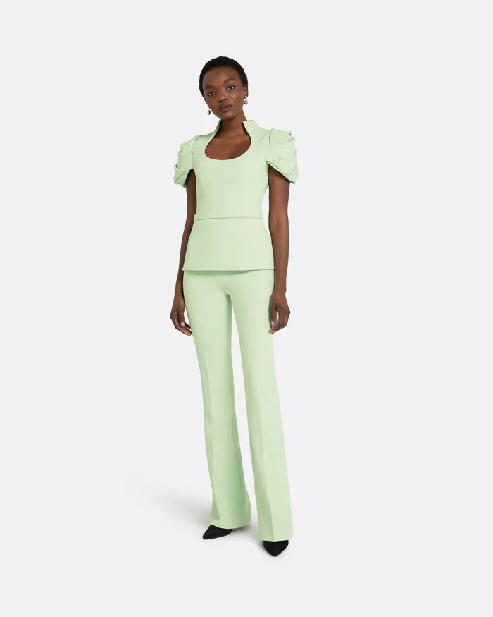 Women Trousers Safiyaa Alexa Aloe Trousers Aloe