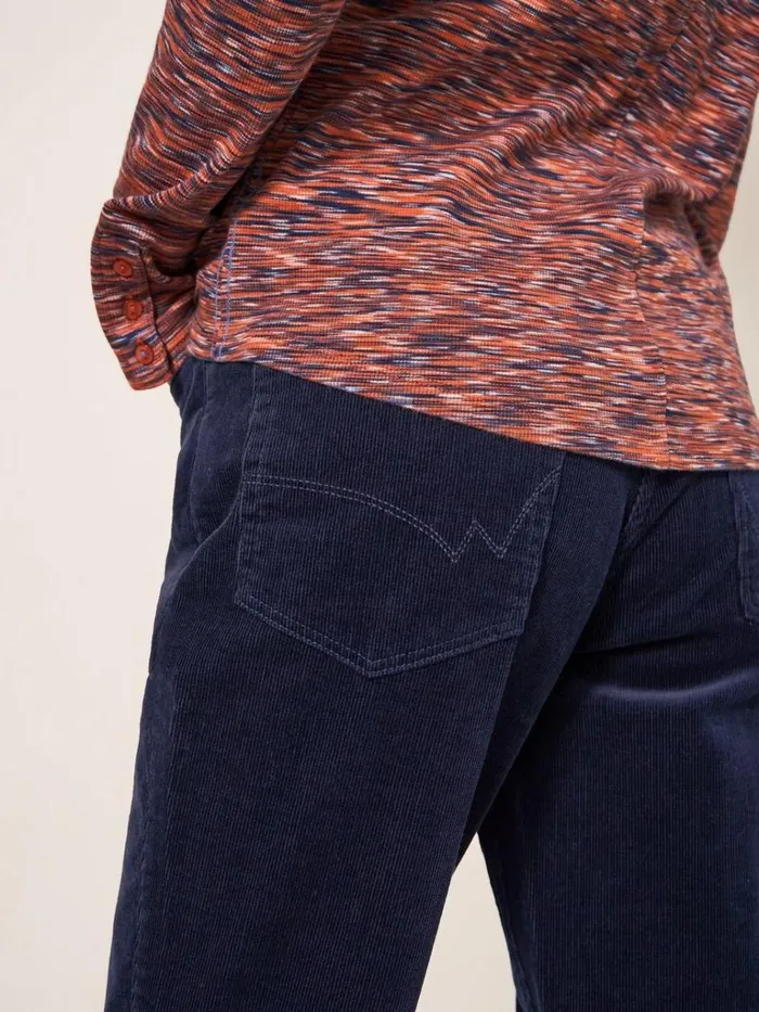 Women TROUSERS White Stuff Brooke Mid Rise Cord Trouser Dark Navy