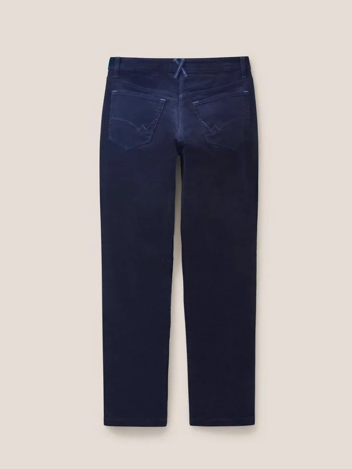 Women TROUSERS White Stuff Brooke Mid Rise Cord Trouser Dark Navy Women TROUSERS White Stuff Brooke Mid Rise Cord Trouser Dark Navy
