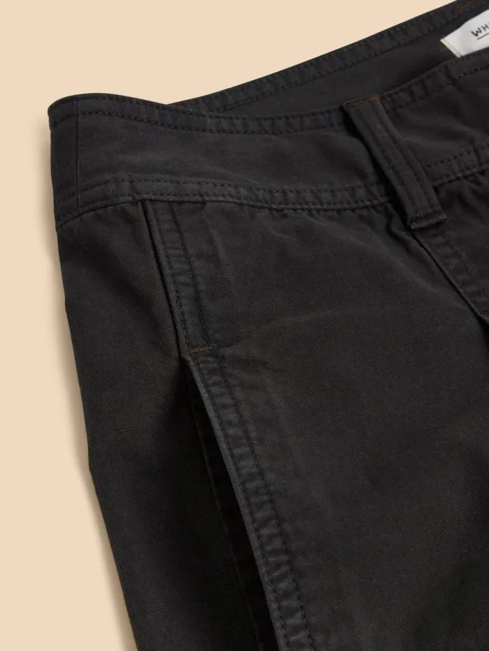 Women TROUSERS White Stuff Wide Leg Carlie Cargo Trouser Pure Black Women TROUSERS White Stuff Wide Leg Carlie Cargo Trouser Pure Black