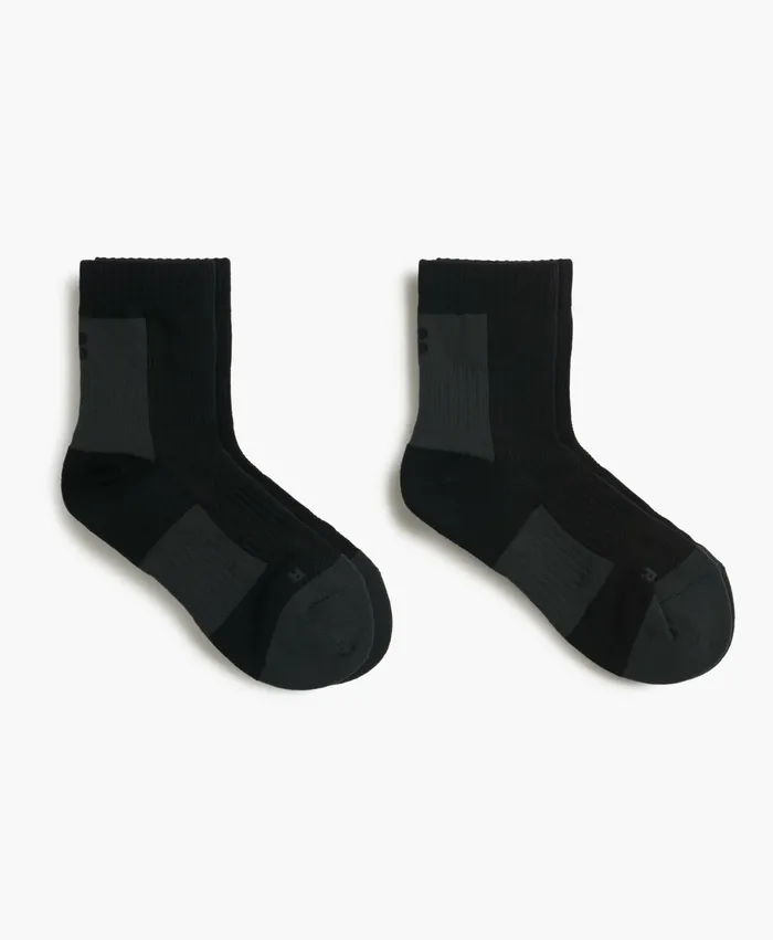 Women Underwear Sweaty Betty Crew Running Socks 2 Pack Black