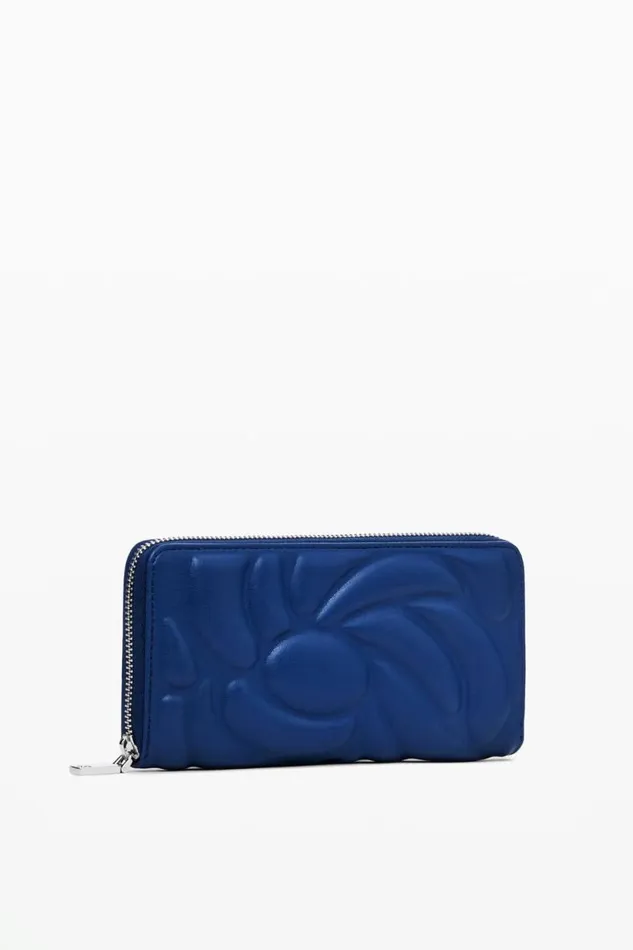 Women Wallets and Purses Desigual Geometric Floral Zip Wallet