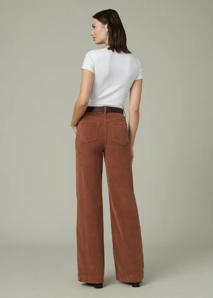 Women Wide Leg Joe039s Jeans THE MIA Cambridge Brown