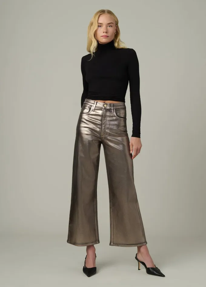 Women Wide Leg Joe039s Jeans THE MIA Gilded Night
