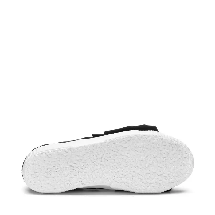 Women Woman 2750 COTTON BOW Low Cut BLACK Superga Low Cut
