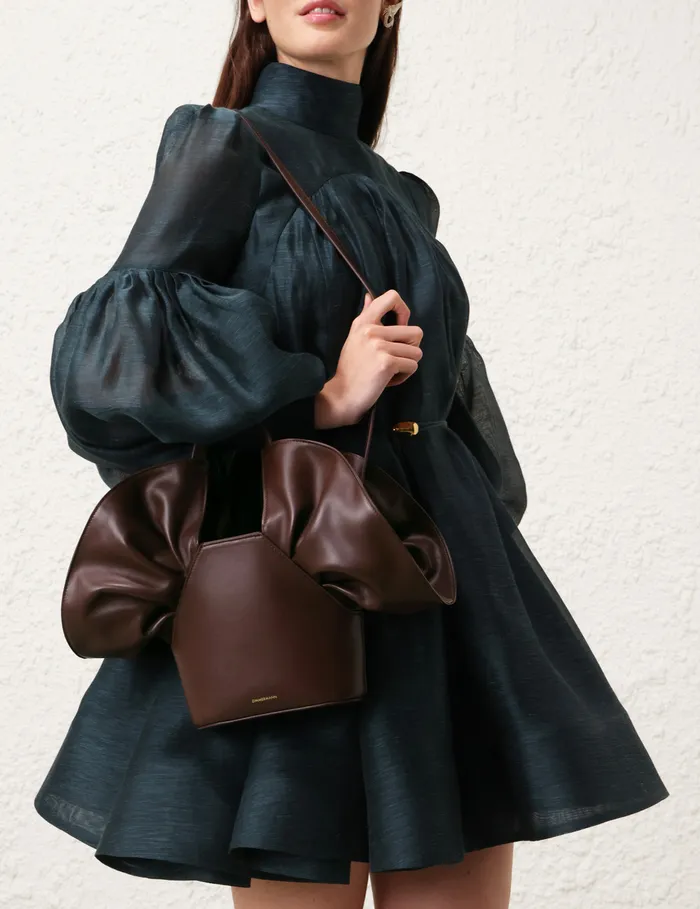 Women Zimmermann Bags Calyxe Bucket Dark Chocolate