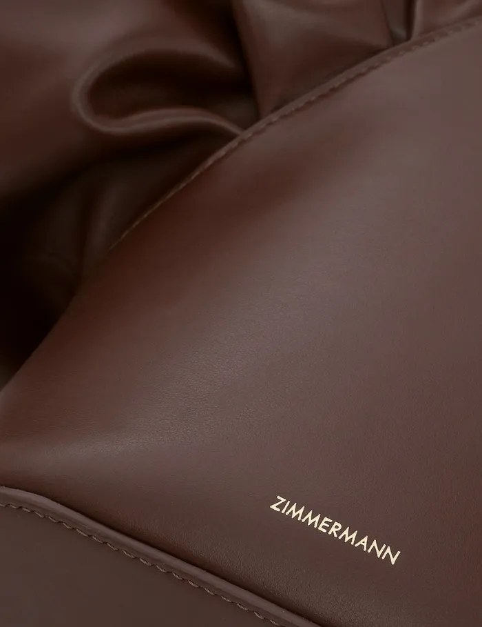 Women Zimmermann Bags Calyxe Bucket Dark Chocolate