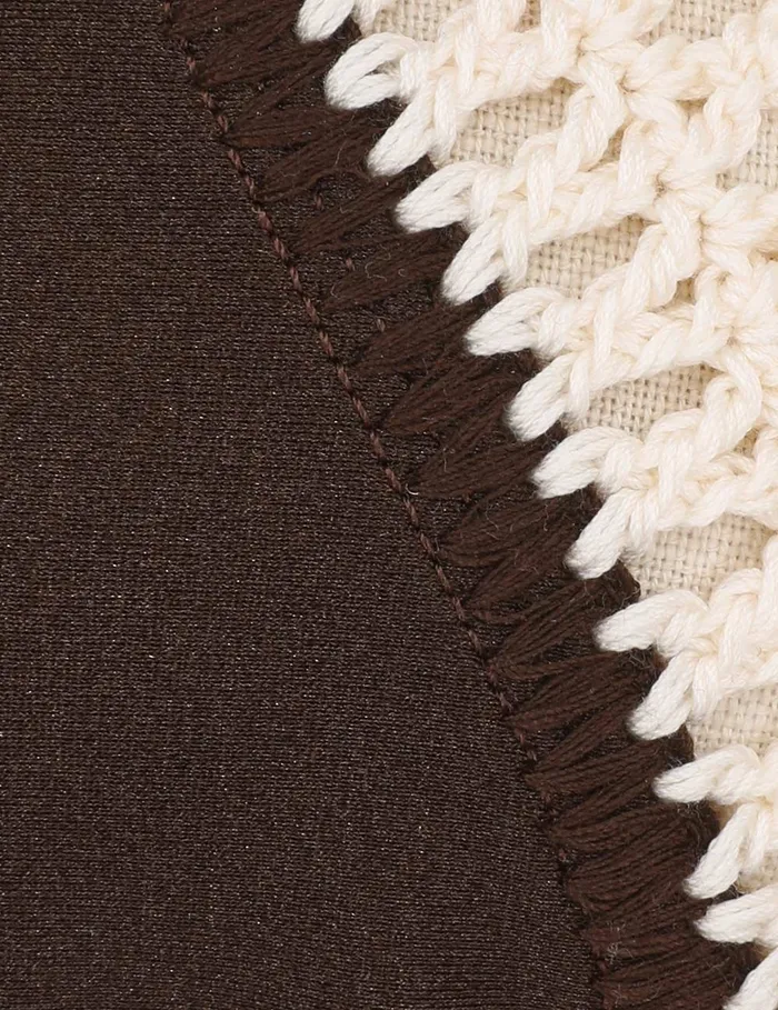 Women Zimmermann Bikinis Acacia Crochet Tri Bikini Chocolate