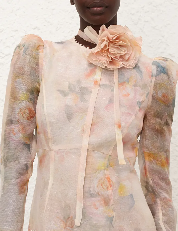 Women Zimmermann Clothing Crush Flower Mini Dress Ciara Floral