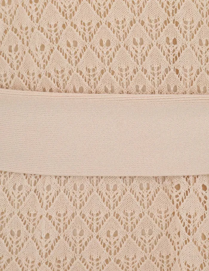 Women Zimmermann Clothing Crush Pointelle Batwing Dress Cream