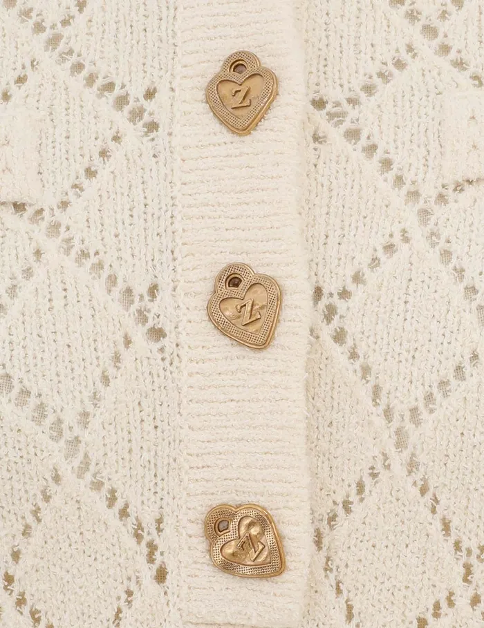 Women Zimmermann Clothing Crush Pointelle Polo Cream
