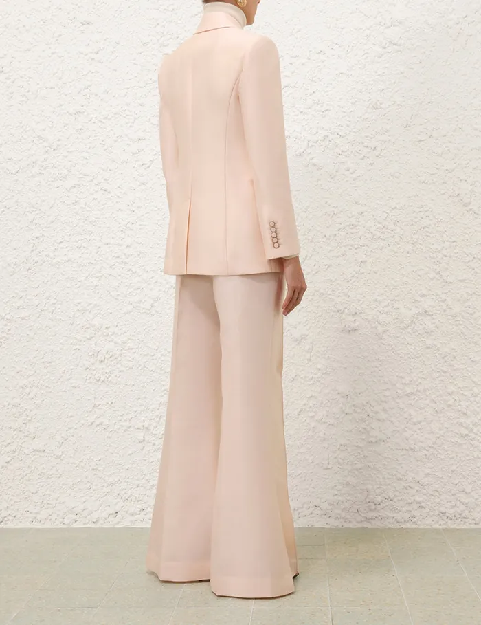 Women Zimmermann Clothing Eden Tailored Jacket Macadamia